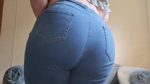 Blue jeans ass tease in full back panties xhacswl jpg x Jeans butt