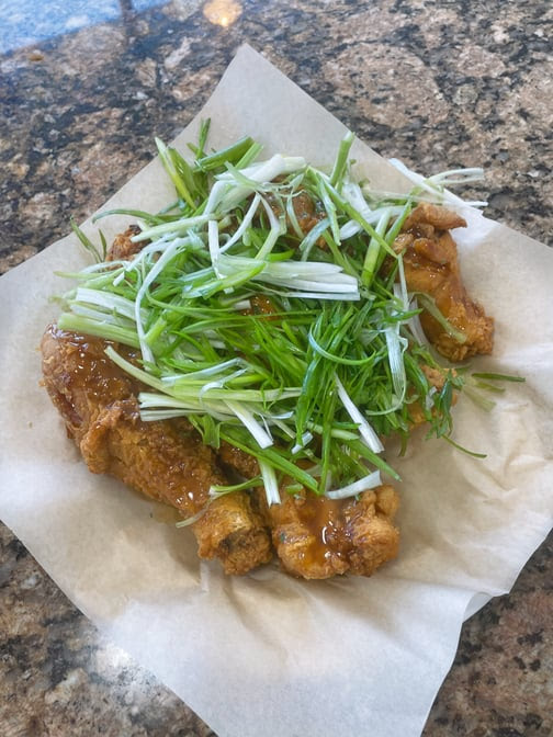 K Banchan x Vons chicken by null