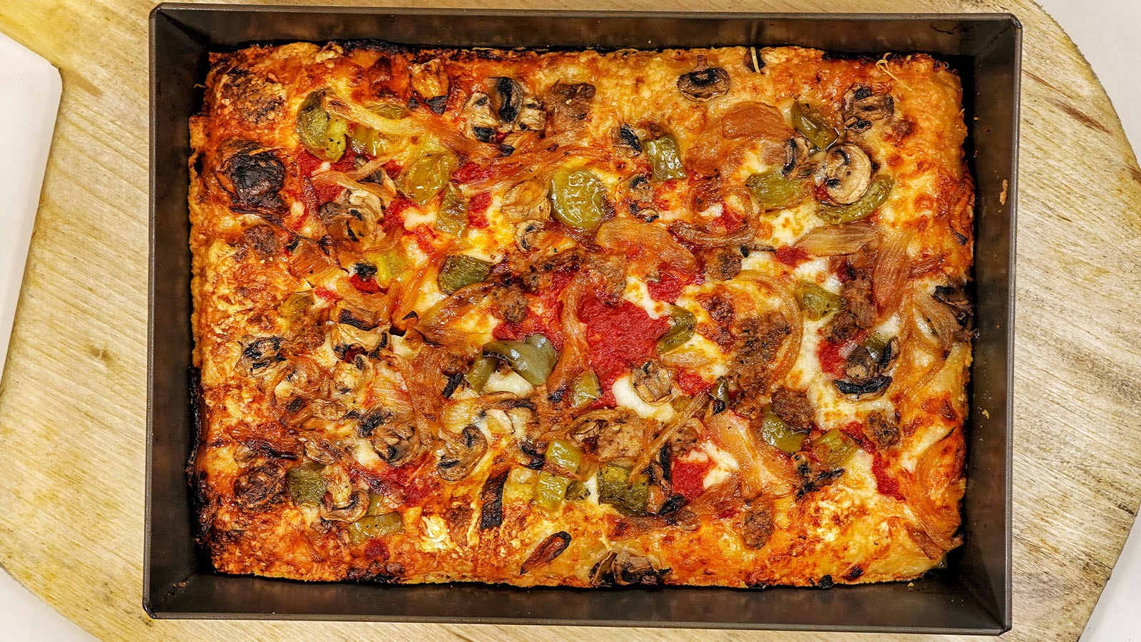 8Mileπ Detroit Style Pizza by null