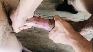 Cock docking and cumming on friends uncut cock gif x Cum on cock