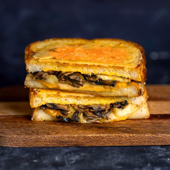 Grater Grilled Cheese by null