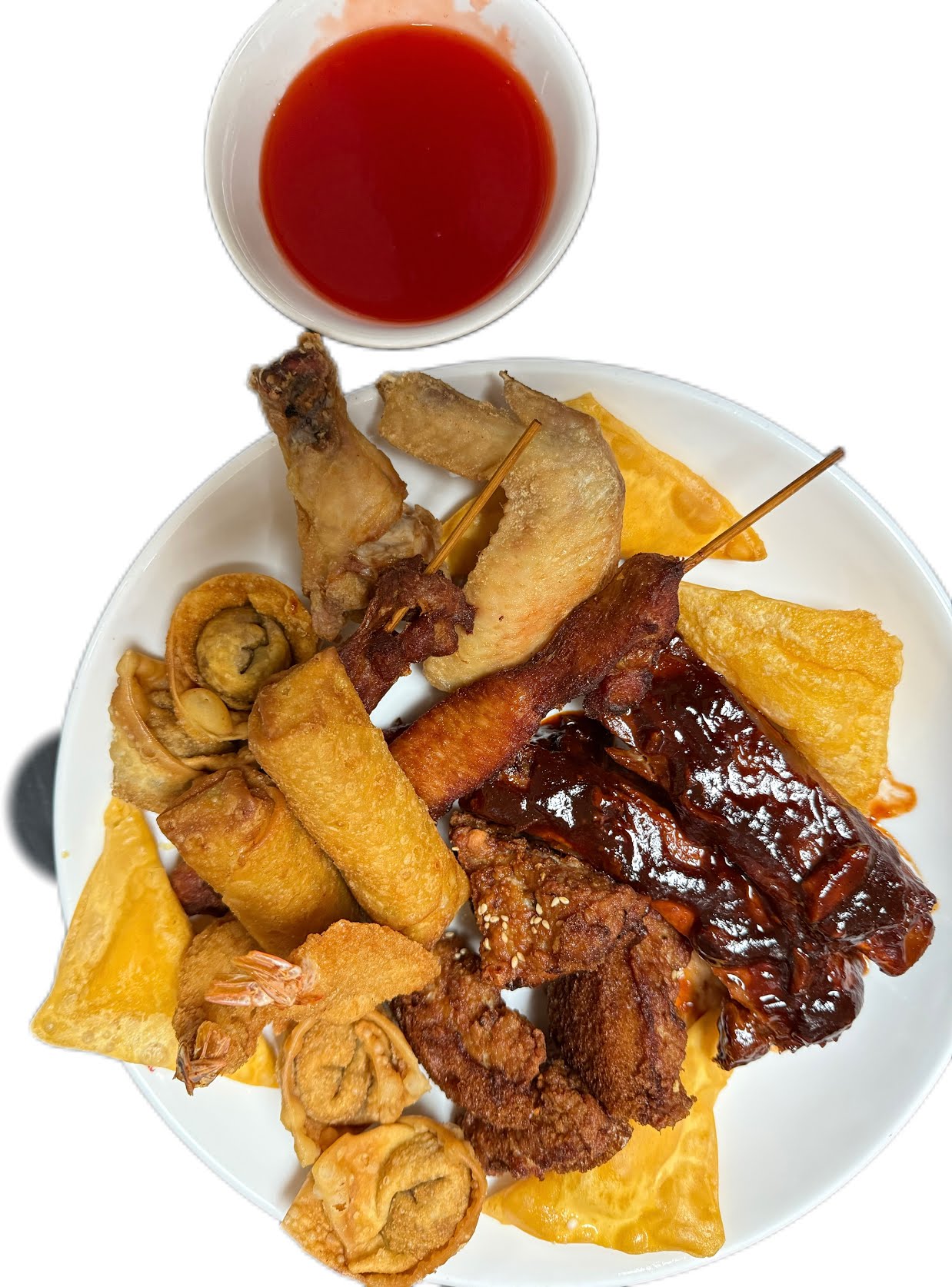 Hunan Chinese Restaurant buffet by null