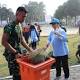 Anggota TNI AU Bersama Masyarakat Kerja Bakti Bersih Lingkungan - siaga indonesia (Sindiran) (Siaran Pers)