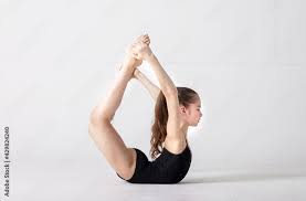  preteen gymnast|preteen girl gymnast trains on white background in black ...