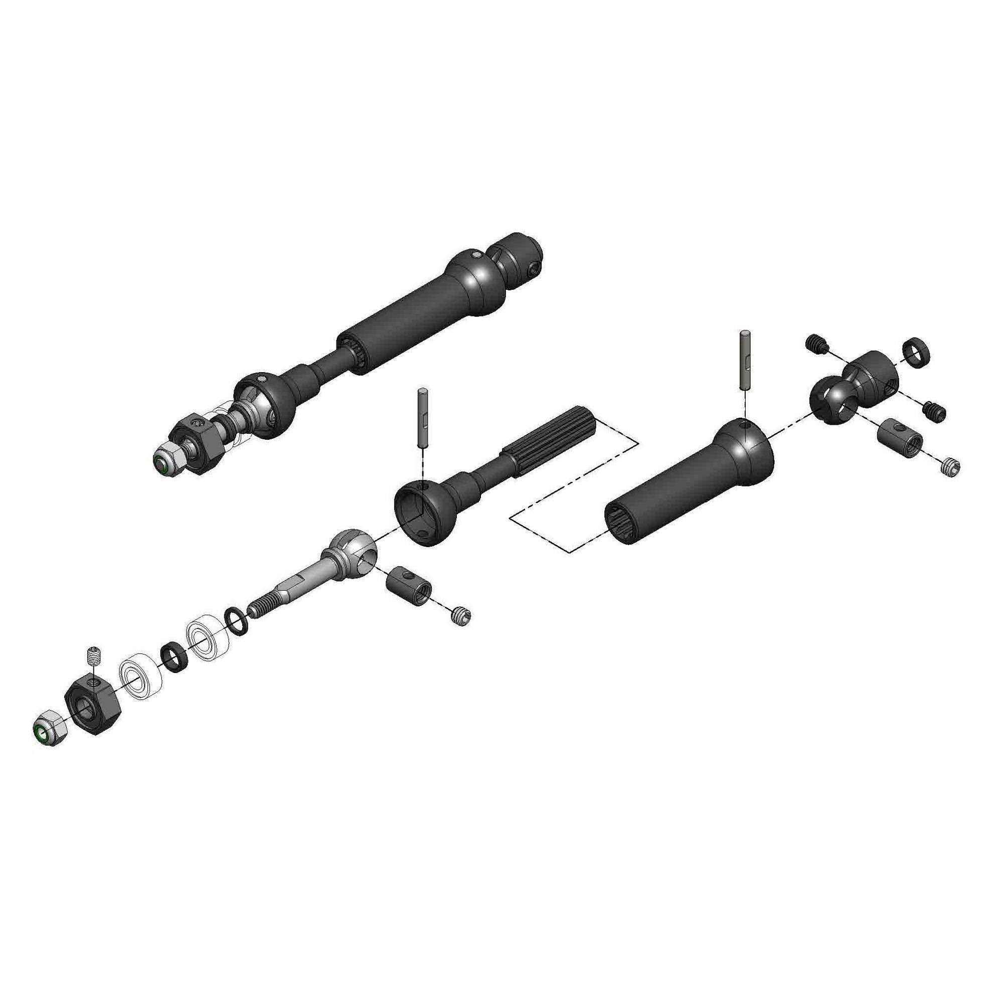 Mip 18140 X Duty CVD Drive Kit
