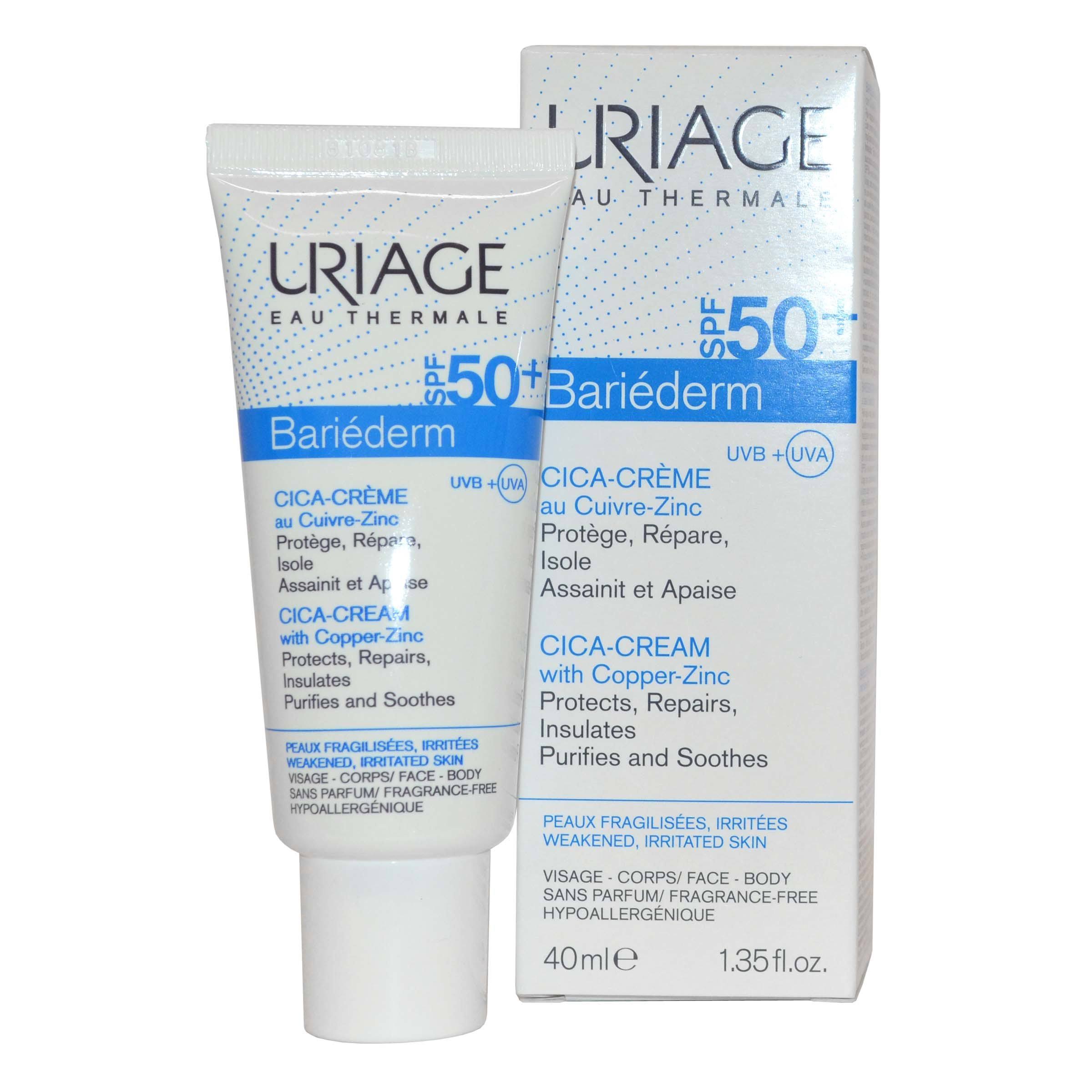 Bariederm cica крем. Uriage 50+. Урьяж Барьедерм cica. Uriage Bariederm 50 SPF.