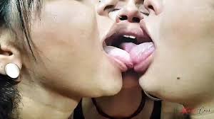 Watch lesbians kissing teen tongue kissing porn spankbang jpg x Teen lesbian kissing