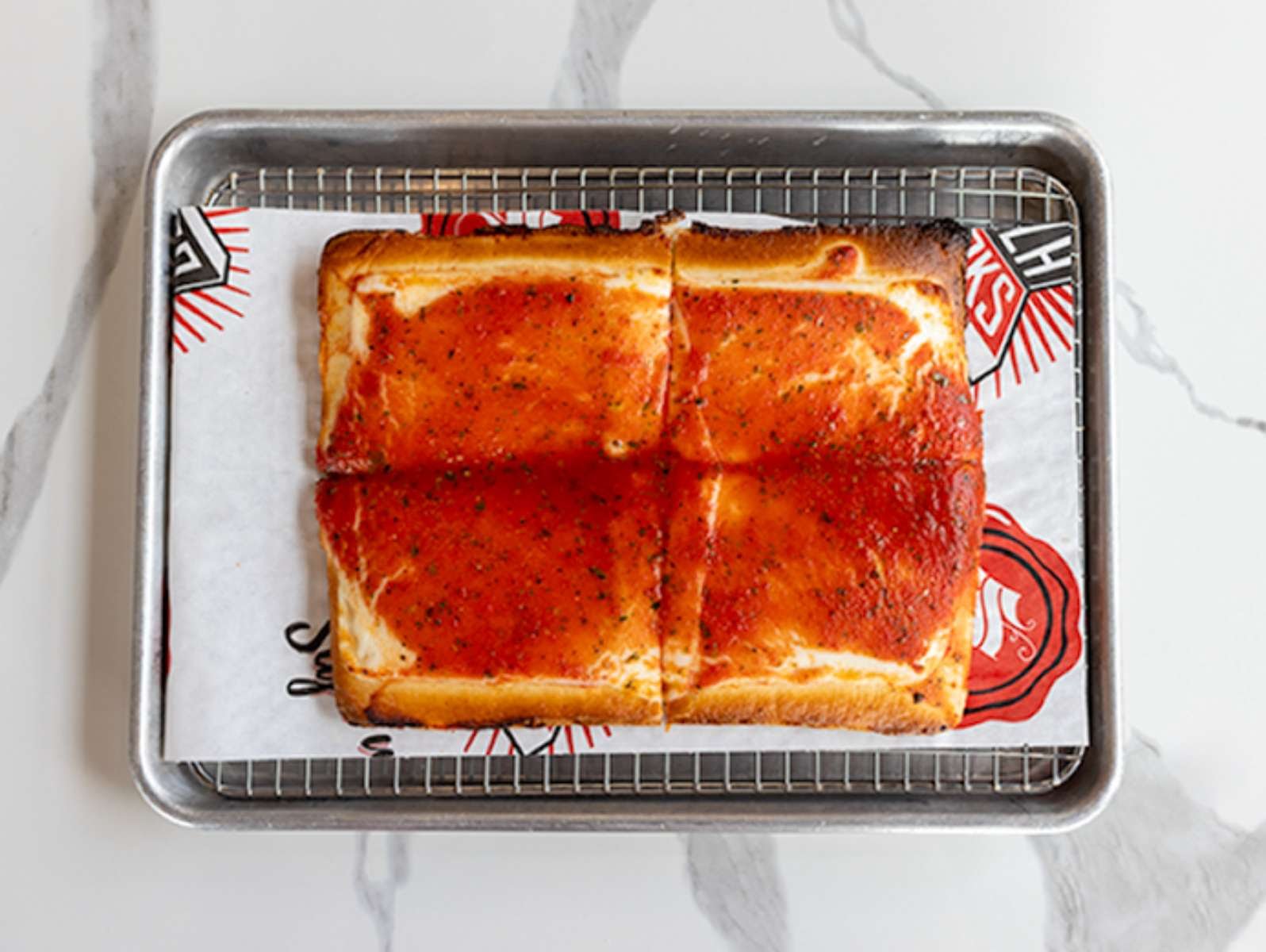 Santucci's Original Square Pizza by null