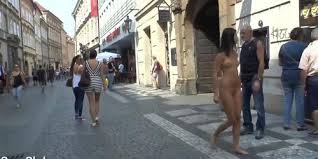 Jacking his dick while we walk around in public jpg x Walking nude in public