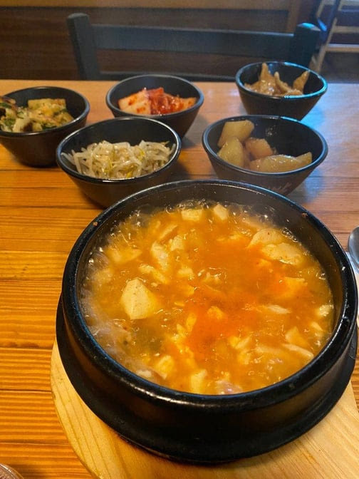 Korean Bamboo teriyaki & bunsik by null
