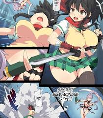 Asuka and homura intense lesbian play senran kagura hentai jpg x Kagura lesbian