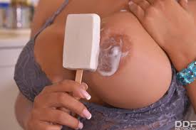 Kevin eats icecream off of genevives shaved pussy jpg x Ice cream in pussy