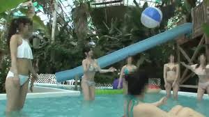 Flashing and public sex video in a pool jpg x Public swimming pool