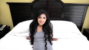 Raven haired latina teen gets banged hardcore on the bed jpg x Latina hd teen
