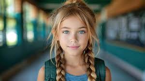 young little girls 9 year 10yo|Cute 10 year old girl hi-res stock photography and images - Alamy