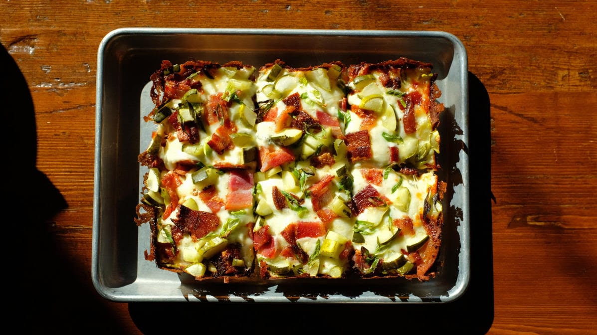 Wrecktangle Pizza by null