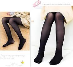 sexy kids pantyhose|Children's 220g Sweet, Lovely Pantyhose Nylon Tights,Fleece Lined Tights, Kids, Teenagers,Students' Leggings,Warm Tights,High Elastic Pantyhose, Sexy  Slim Fit Leggings,Black Tights,Tights For Girls. Suitable For  -10-10°C,Thickened Thermal Pantyhose ...