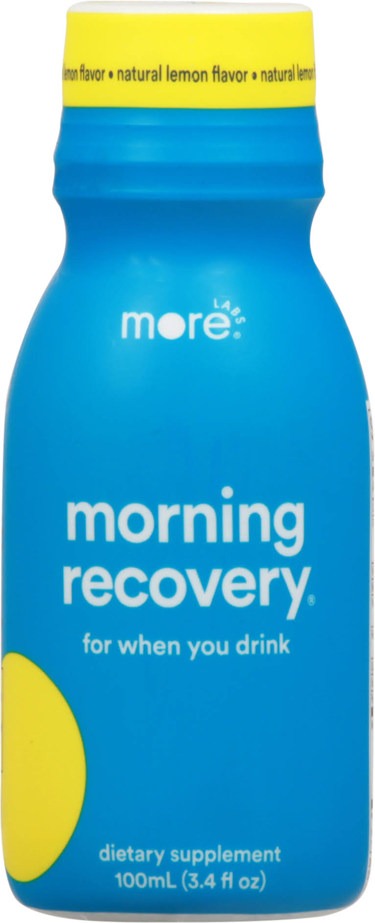 More Labs Morning Recovery, Natural Lemon Flavor - 100 ml