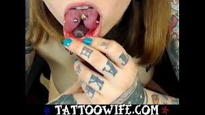 Shemale with pierced tongue trans videos jpg x Pierced tongue