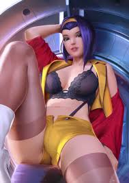 Point of view faye valentine gives you a sloppy blowjob jpg x Faye valentine