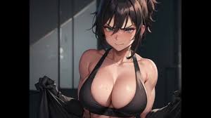 Porn anime ai big boobs lingerie girl jpg x Anime boobs