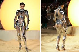 Zendayas robot suit at the dune premiere and thierry muglers wildest looks jpg x Vintage robot