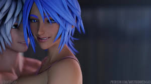 Original character design jpg x Kingdom hearts aqua