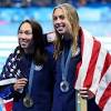 American swimmers Torri Huske, Gretchen Walsh take gold, silver in ...