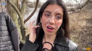 Huge and extreme cumshot public blowjob cum covered face jpg x Cum on face in public