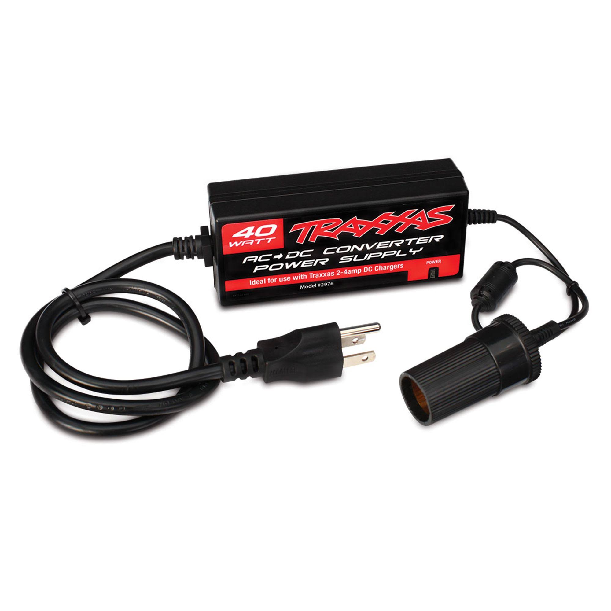 Traxxas 2976 AC to DC Converter Power Supply - 40W