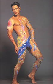 Naked body painting butt plug jpg x Body paint sexy