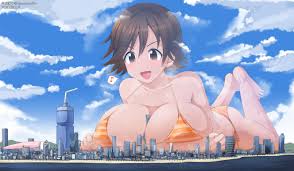 Giantess anime jpg x Giantess anime
