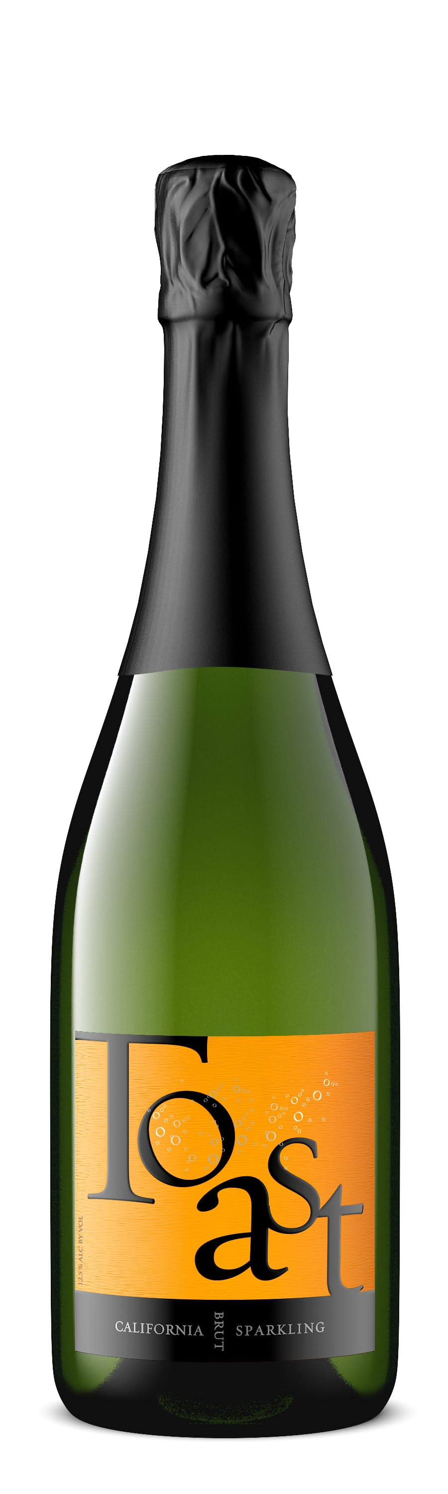 Toast Sparkling Wine, California (Vintage Varies) - 750 ml bottle