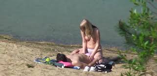 Amateur couple public beach sex caught voyeur jpg x Public sex caught