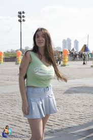 Braless in public jpg x Braless in public