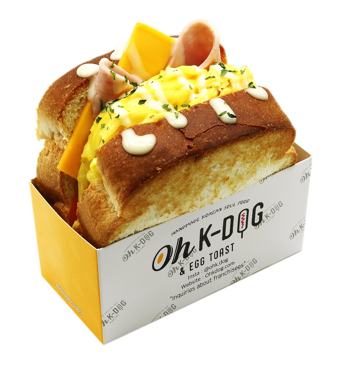 Oh K-Dog & Egg Toast by null