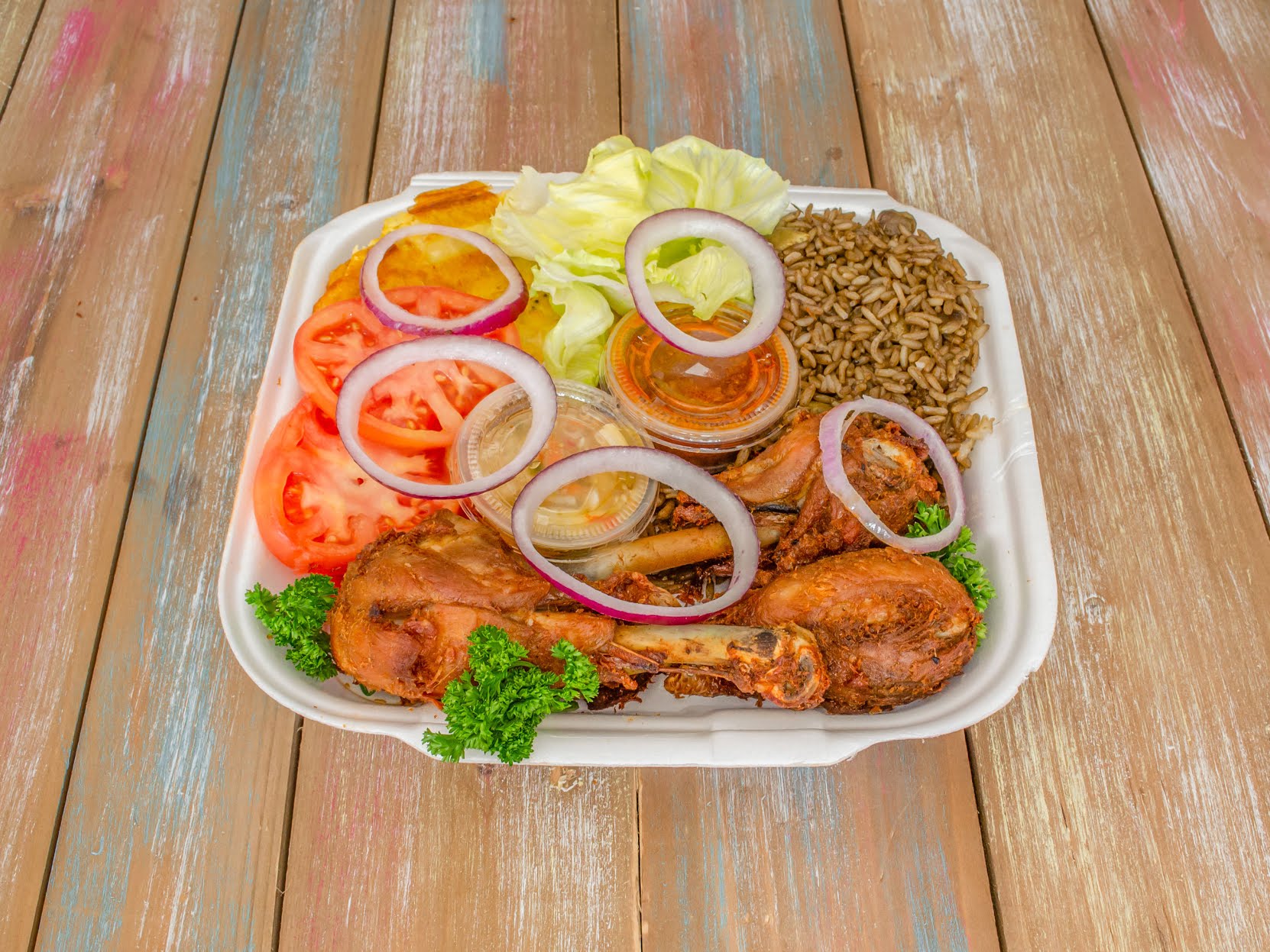 Le Jardin Haitian Restaurant by null