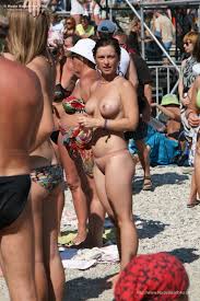 Nice tits on candid topless beach blonde jpg x Candid topless beach tits