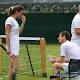 Andy Murray trains with coach Amelie Mauresmo as Scot prepares to defend ...