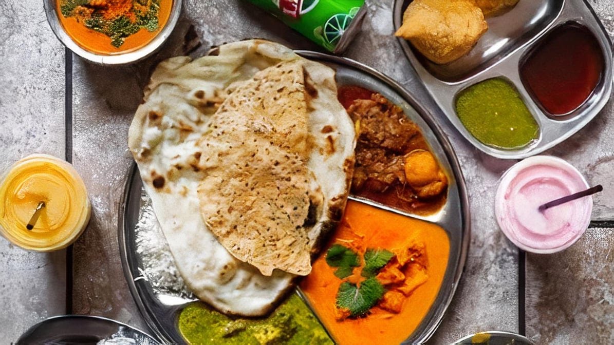 Thali Cuisine Indienne by null