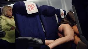 Nasty porn queens get fucked in the airplane jpg x Airplane sex