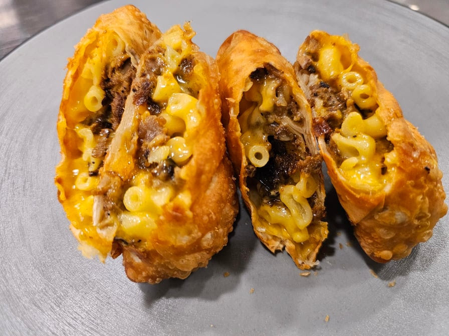 Rolled Up Gourmet Egg Rolls by null