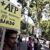 Marcha contra las AFP