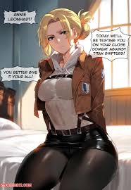 Dakushido annie leonhardt short comic attack on titan porn faphaven jpg x Attack on titan annie