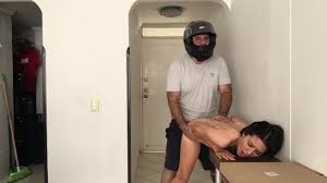 Seduced the pizza delivery man and fucked his tight ass on the table free porn videos youporngay jpg x Fucking pizza delivery guy