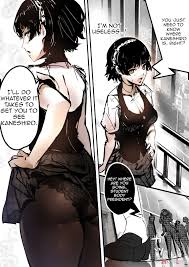 Persona makoto niijima proves she belongs to her in public bluestrikerbomber hentai foundry jpg x Makoto niijima hentai