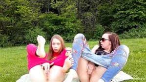 Skinny blonde teens public nudity and outdoor masturbation jpg x Teen outdoor masturbation