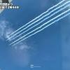 今日7月23日(金)昼過ぎに、航空自衛隊のブルーインパルスが東京 ...