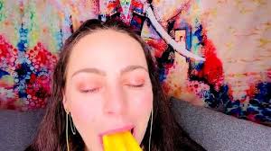 Cute little april outdoors sucking a popsicle jpg x Popsicle sucking