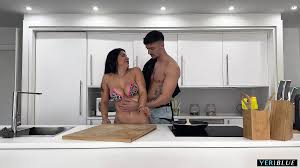 Petite teen fucked nicely in the kitchen jpg x In the kitchen